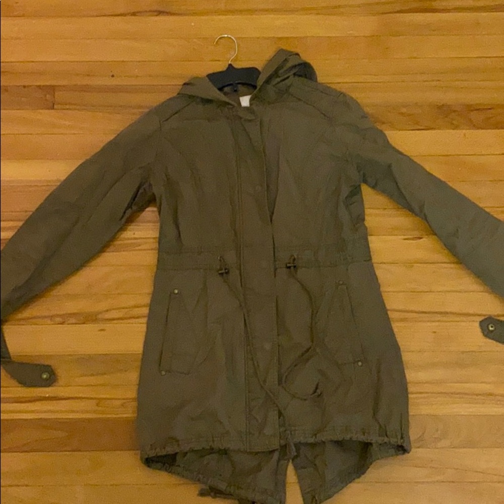 army green jacket